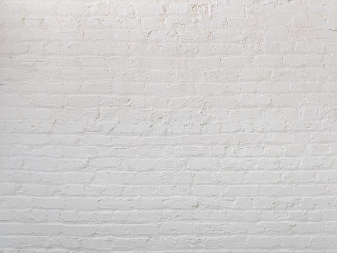 white brick wall